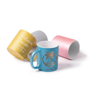 Taza Purpurina Personalizada