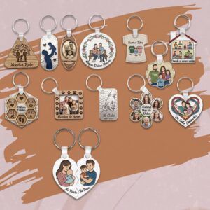 Llaveros Madera Personalizados